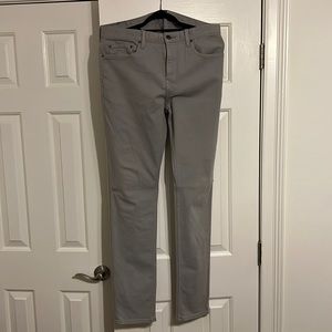 Grey Slim Fit Pants